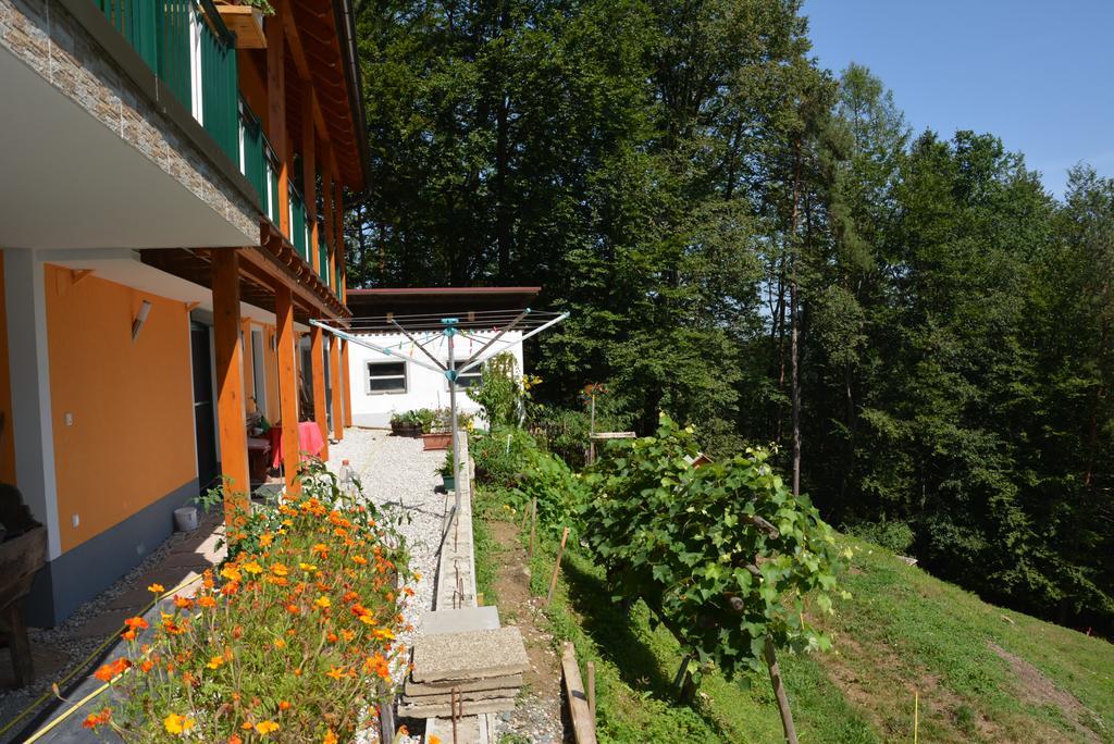 Gaestehaus Schmid Sankt Johann im Saggautal Exteriör bild