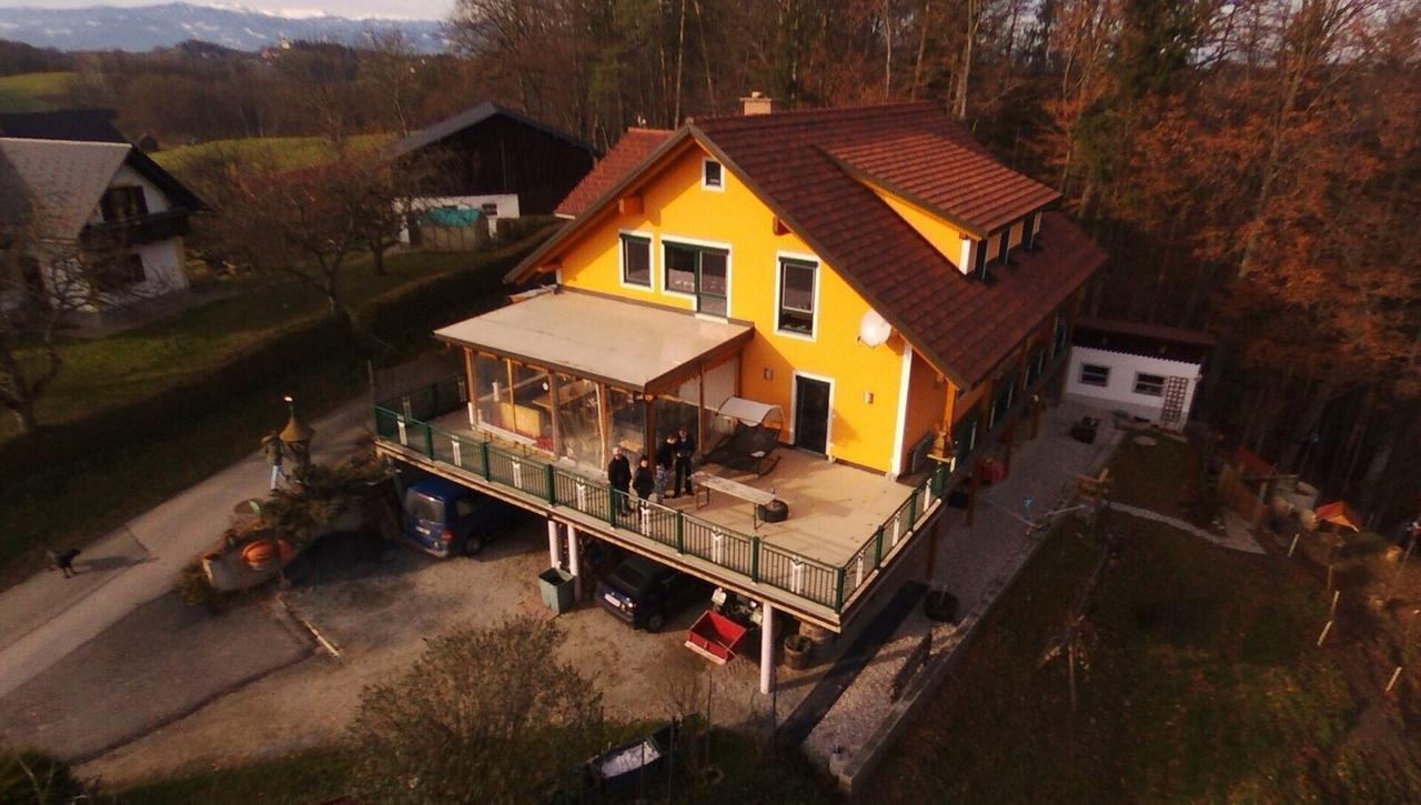 Gaestehaus Schmid Sankt Johann im Saggautal Exteriör bild